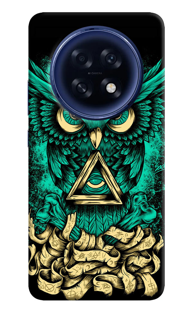 Green Owl Oppo F31 Pro Plus 5G Hard Case Back Cover by Casekaro