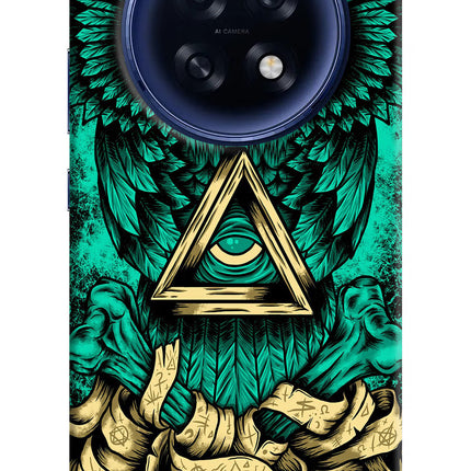 Green Owl Oppo F31 Pro Plus 5G Hard Case Back Cover by Casekaro