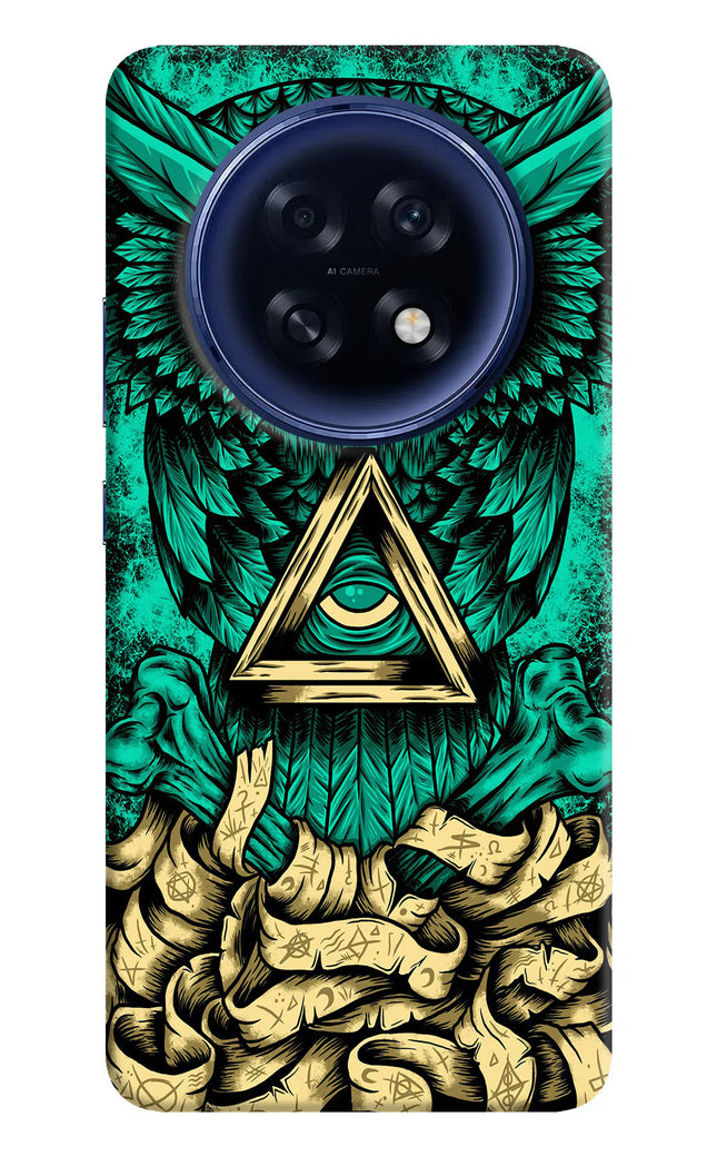 Green Owl Oppo F31 Pro Plus 5G Hard Case Back Cover by Casekaro