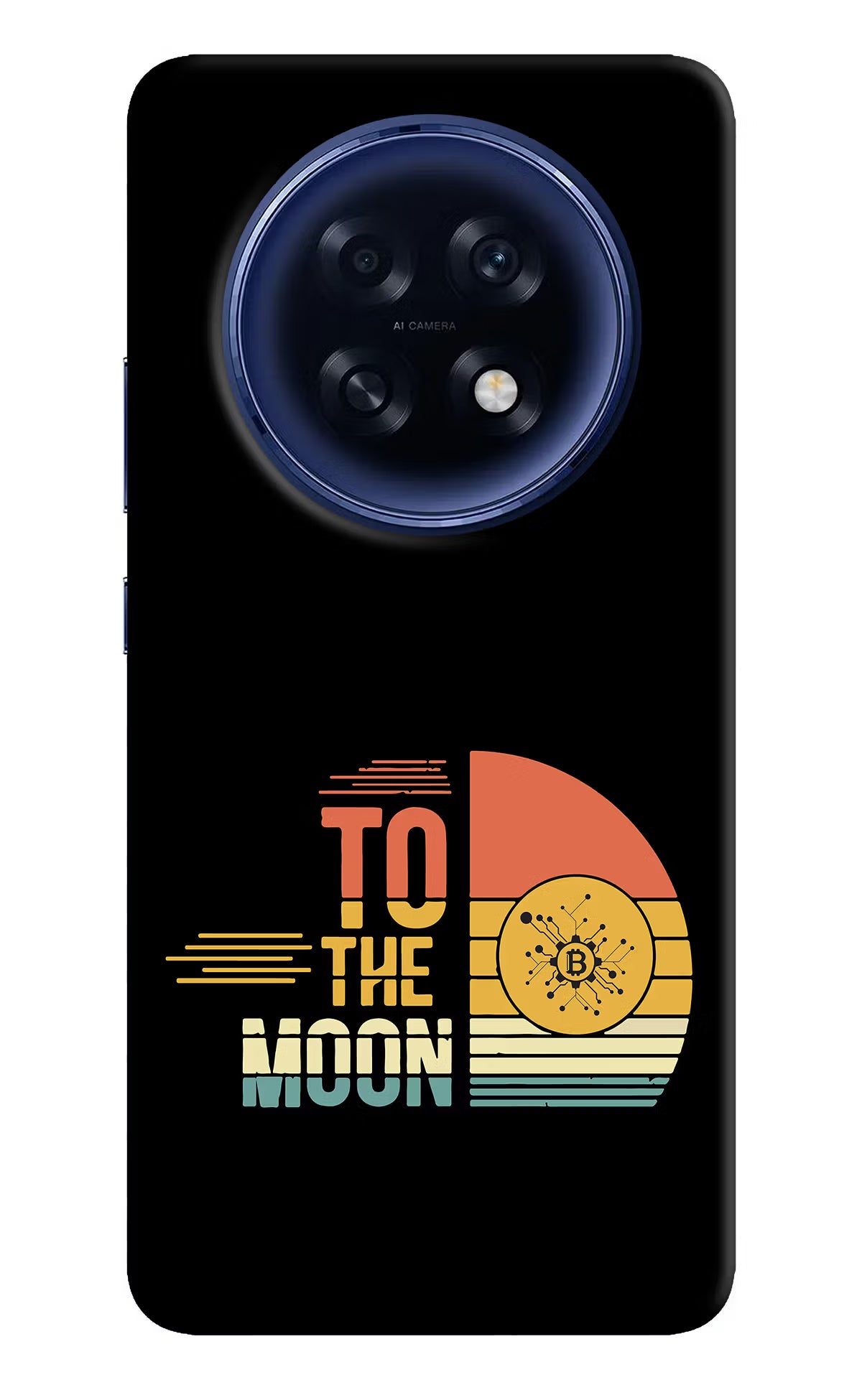 To the Moon Oppo F31 Pro Plus 5G Hard Case Back Cover by Casekaro