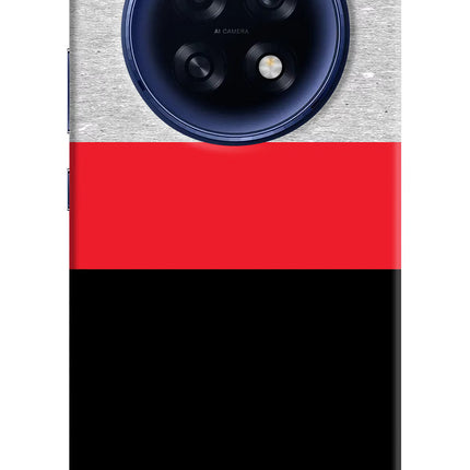 Tri Color Pattern Oppo F31 Pro Plus 5G Hard Case Back Cover by Casekaro