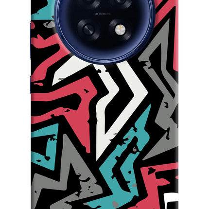 Geometric Graffiti Oppo F31 Pro Plus 5G Hard Case Back Cover by Casekaro
