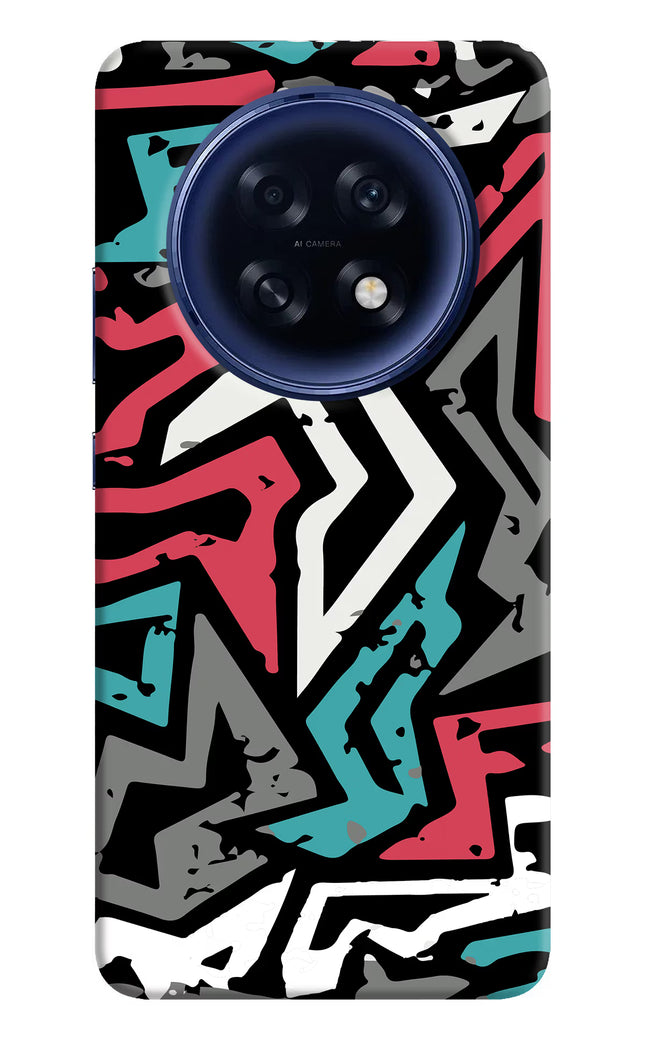 Geometric Graffiti Oppo F31 Pro Plus 5G Hard Case Back Cover by Casekaro