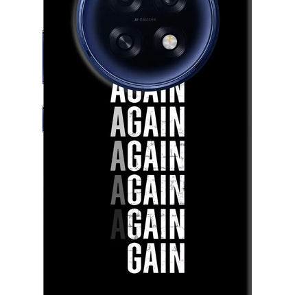 Again Again Gain Oppo F31 Pro Plus 5G Hard Case Back Cover by Casekaro