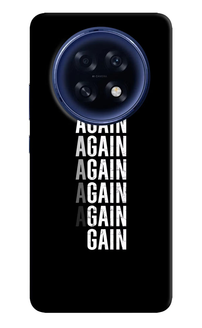 Again Again Gain Oppo F31 Pro Plus 5G Hard Case Back Cover by Casekaro