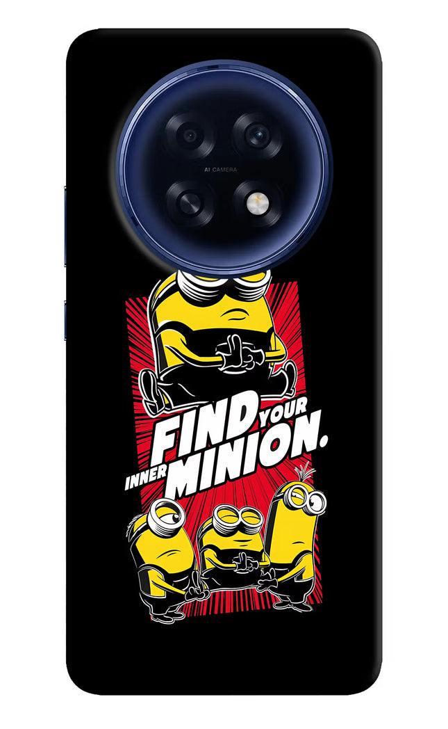 Find your inner Minion Oppo F31 Pro Plus 5G Hard Case Back Cover by Casekaro