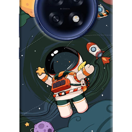 Cartoon Astronaut Oppo F31 Pro Plus 5G Hard Case Back Cover by Casekaro