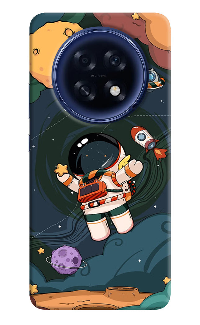 Cartoon Astronaut Oppo F31 Pro Plus 5G Hard Case Back Cover by Casekaro