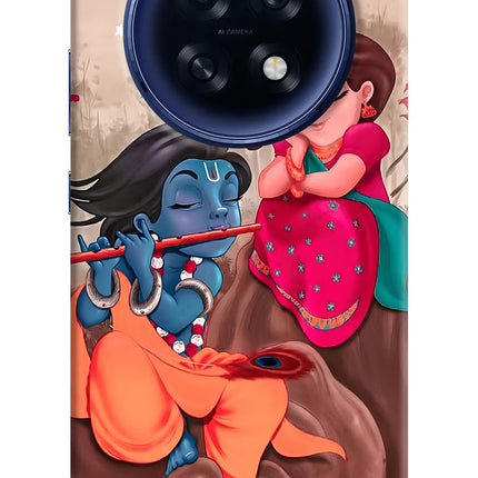 Radhe Krishna Oppo F31 Pro Plus 5G Hard Case Back Cover by Casekaro
