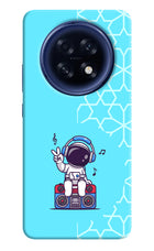 Cute Astronaut Chilling Oppo F31 Pro Plus 5G Hard Case Back Cover by Casekaro