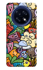 Veggie Doodle Oppo F31 Pro Plus 5G Hard Case Back Cover by Casekaro