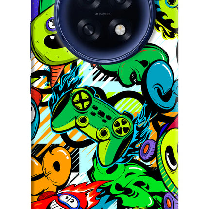 Game Doodle Oppo F31 Pro Plus 5G Hard Case Back Cover by Casekaro
