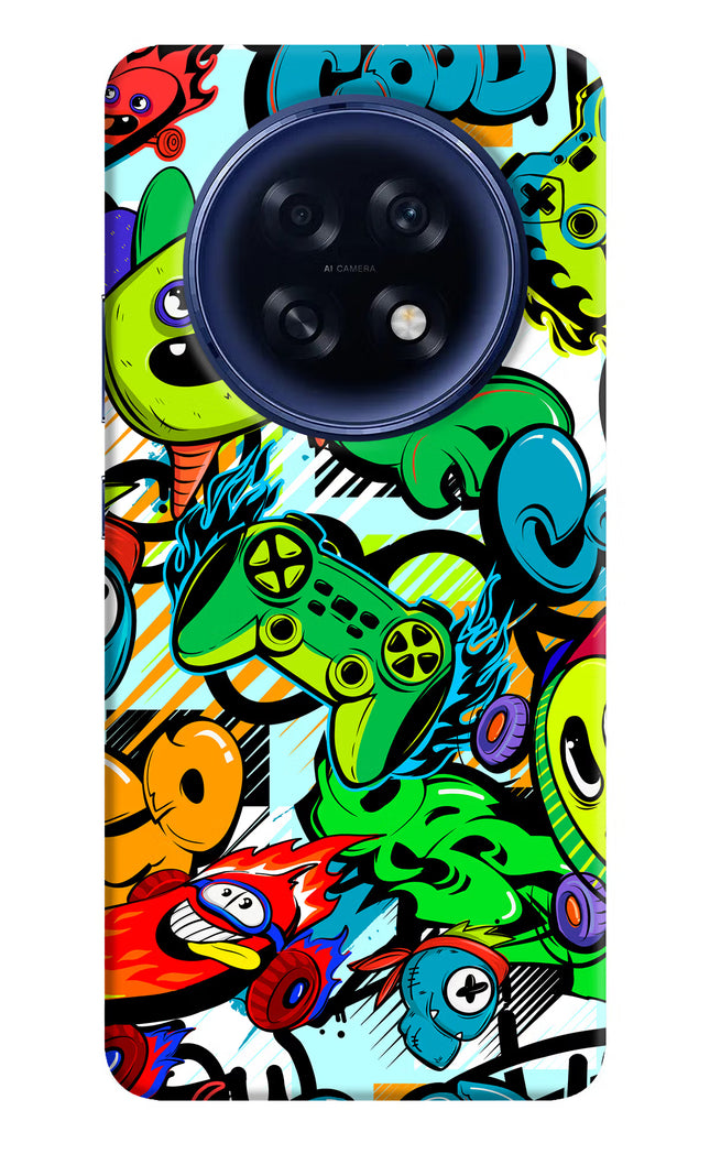 Game Doodle Oppo F31 Pro Plus 5G Hard Case Back Cover by Casekaro