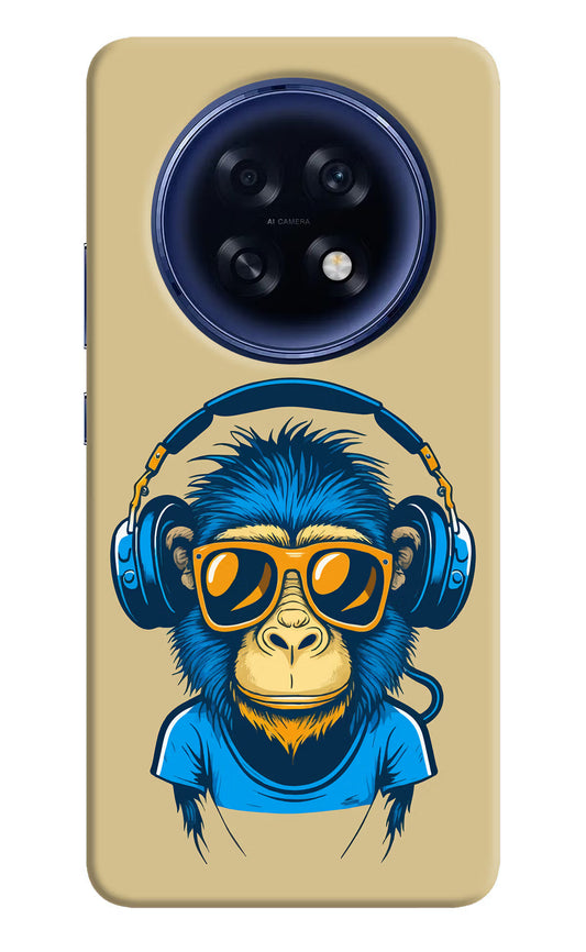 Monkey Headphone Oppo F31 Pro Plus 5G Hard Case Back Cover by Casekaro