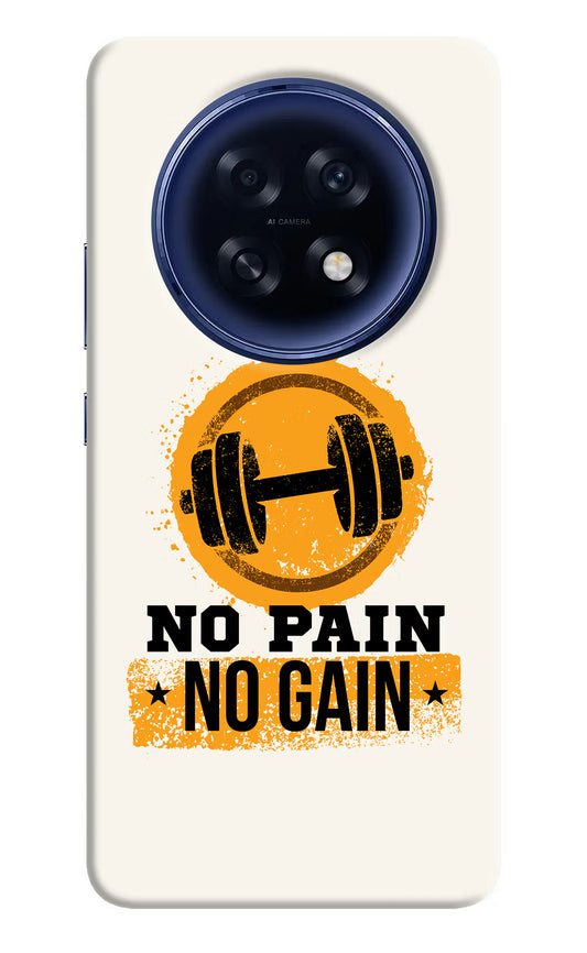 No Pain No Gain Oppo F31 Pro Plus 5G Hard Case Back Cover by Casekaro