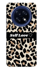 Leopard Print Self Love Oppo F31 Pro Plus 5G Hard Case Back Cover by Casekaro