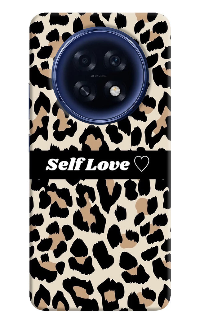 Leopard Print Self Love Oppo F31 Pro Plus 5G Hard Case Back Cover by Casekaro