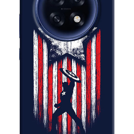 Captain America Marvel Art Oppo F31 Pro Plus 5G Hard Case Back Cover by Casekaro