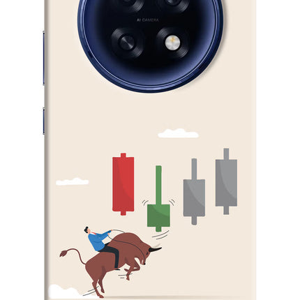Bull Trading Momentum Oppo F31 Pro Plus 5G Hard Case Back Cover by Casekaro