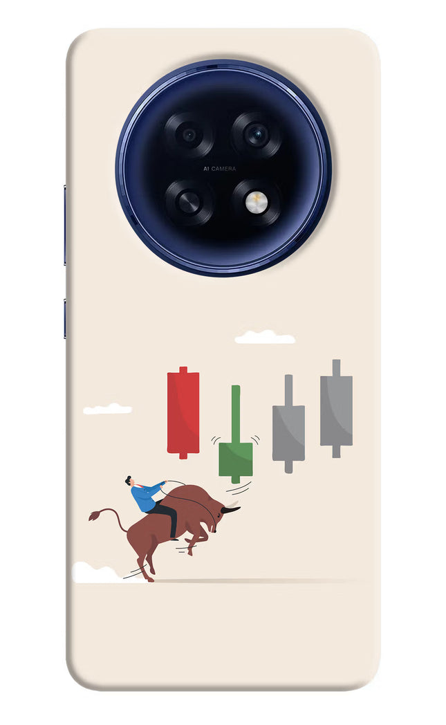 Bull Trading Momentum Oppo F31 Pro Plus 5G Hard Case Back Cover by Casekaro