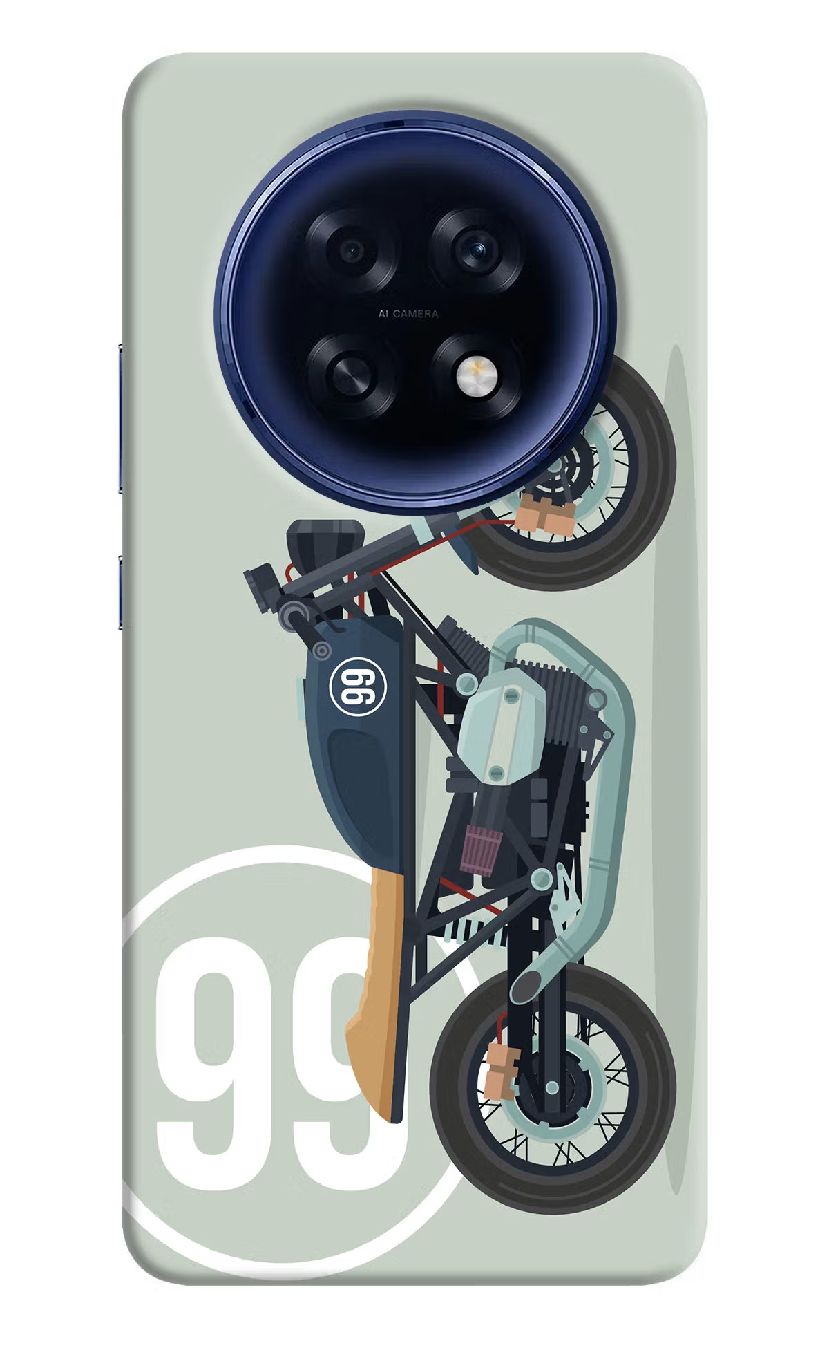 Classic Cafe Racer 99 Oppo F31 Pro Plus 5G Hard Case Back Cover by Casekaro