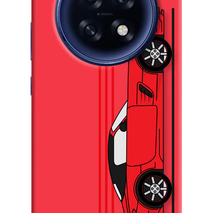 Red Velocity Oppo F31 Pro Plus 5G Hard Case Back Cover by Casekaro