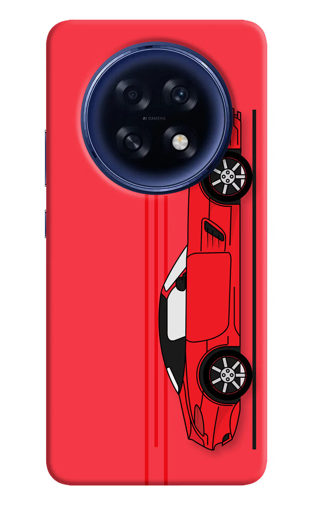 Red Velocity Oppo F31 Pro Plus 5G Hard Case Back Cover by Casekaro