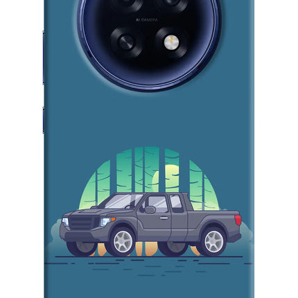 Retro Garage Vibe Oppo F31 Pro Plus 5G Hard Case Back Cover by Casekaro