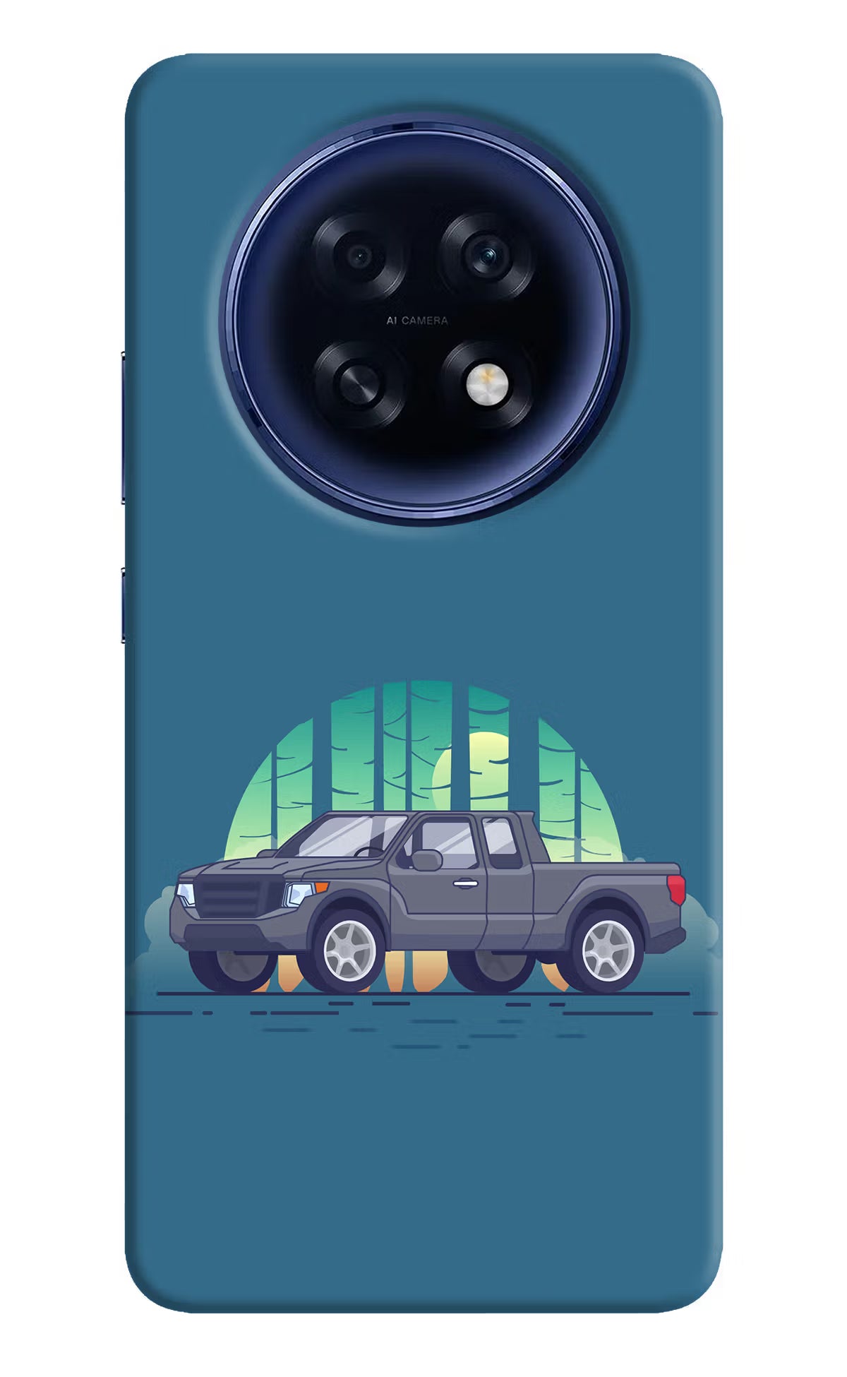 Retro Garage Vibe Oppo F31 Pro Plus 5G Hard Case Back Cover by Casekaro