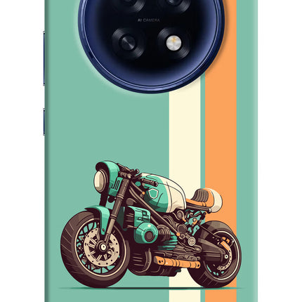 Striped Moto Drift Oppo F31 Pro Plus 5G Hard Case Back Cover by Casekaro