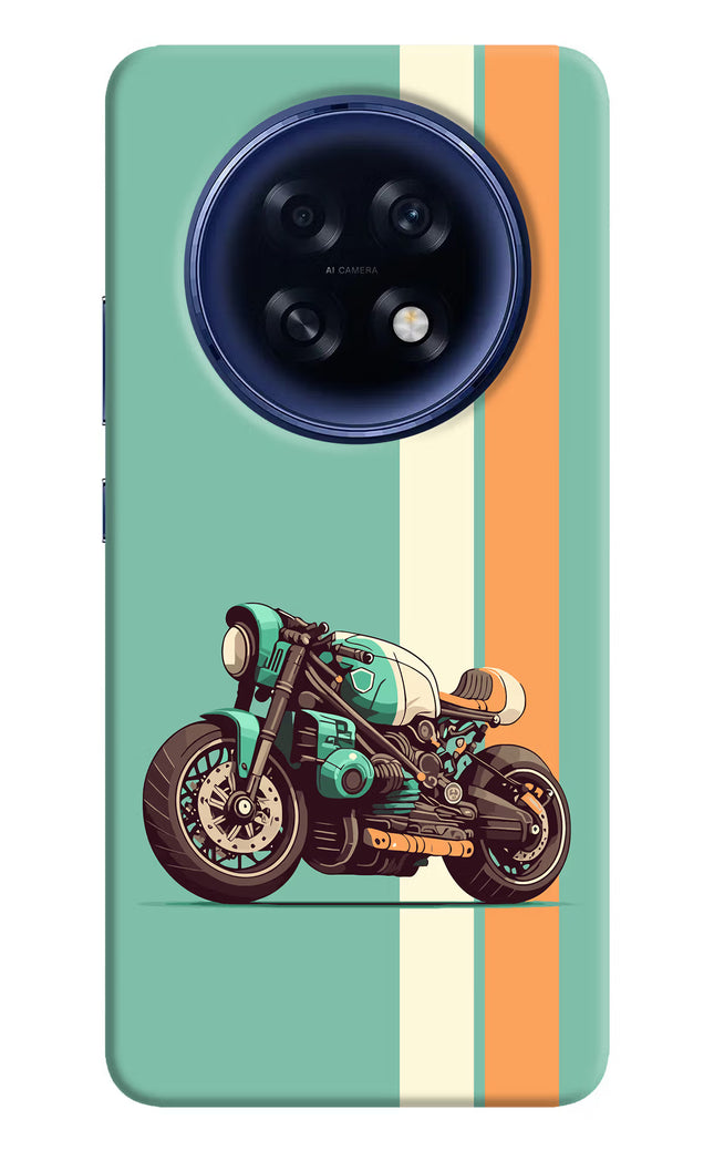 Striped Moto Drift Oppo F31 Pro Plus 5G Hard Case Back Cover by Casekaro