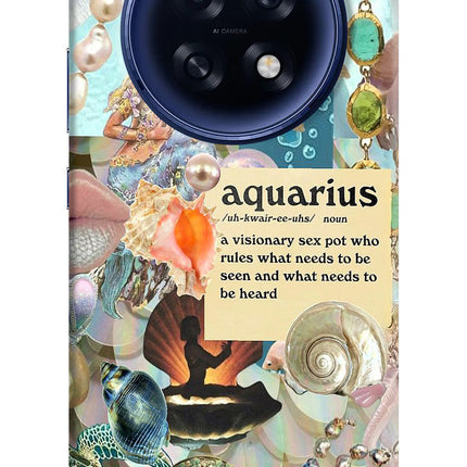 Aquarius Zodiac Oppo F31 Pro Plus 5G Hard Case Back Cover by Casekaro