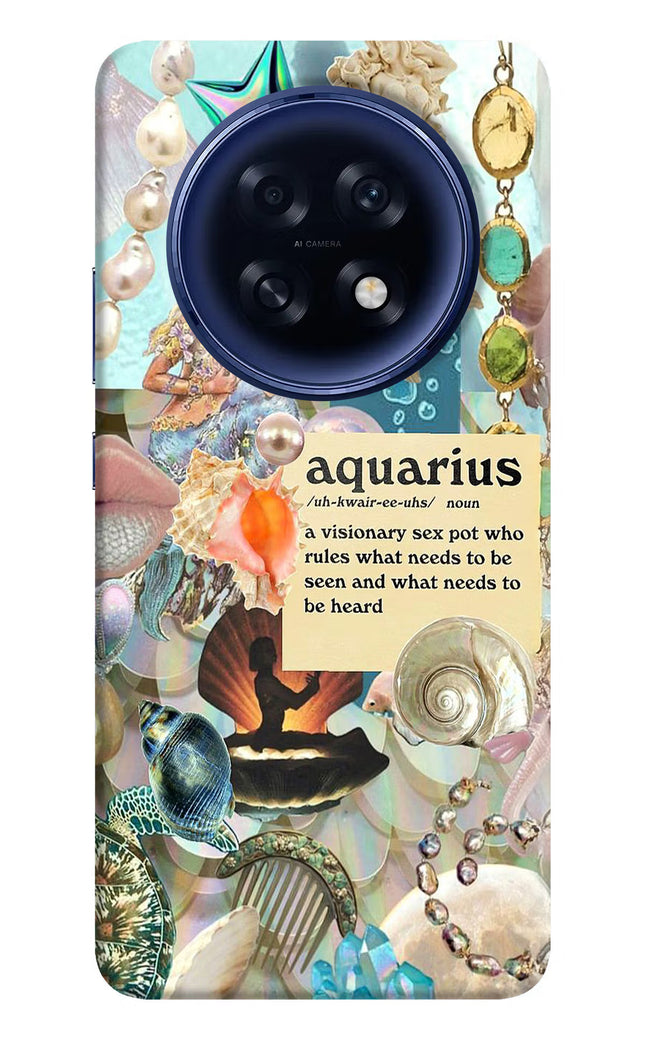 Aquarius Zodiac Oppo F31 Pro Plus 5G Hard Case Back Cover by Casekaro