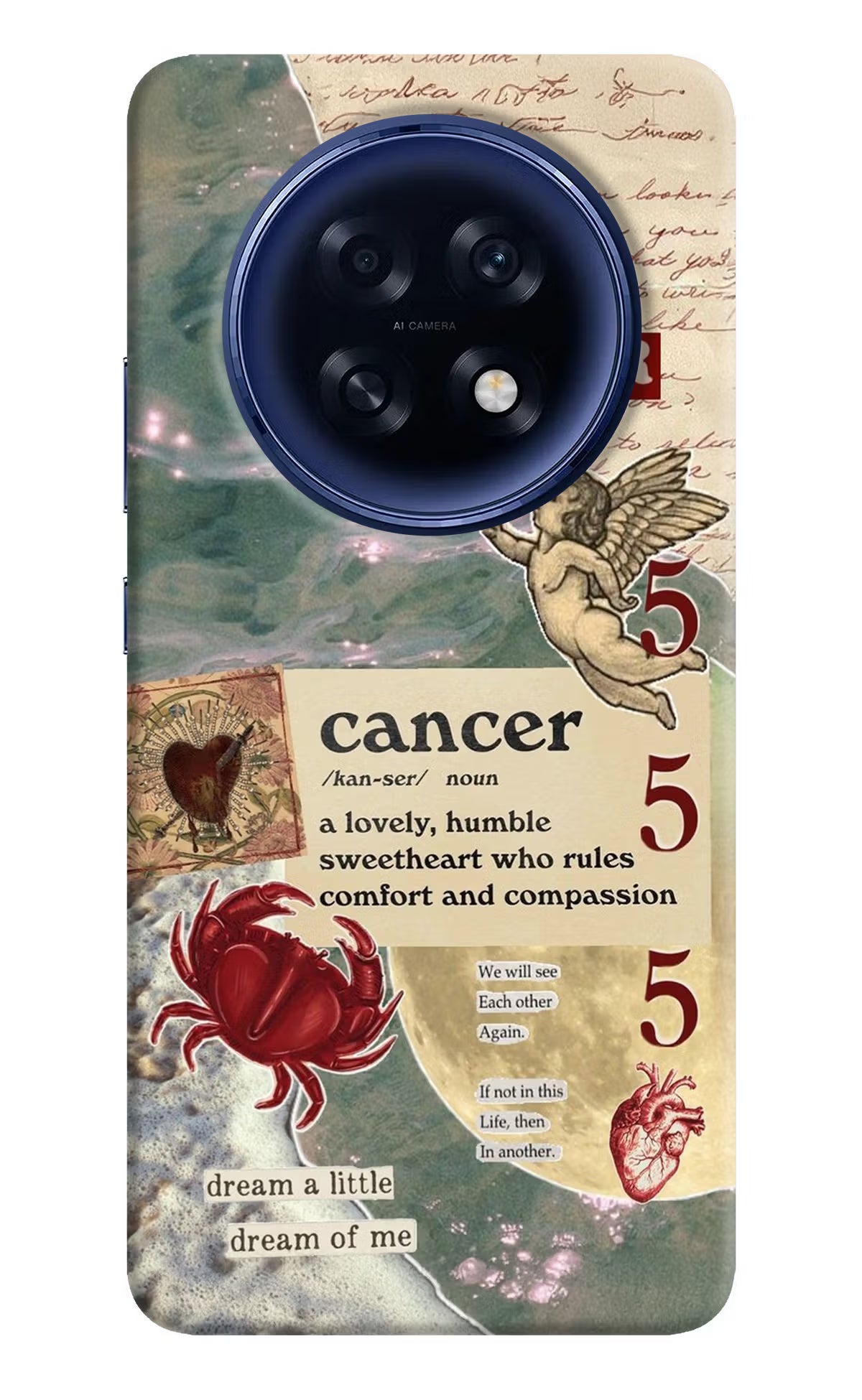 Cancer Zodiac Oppo F31 Pro Plus 5G Hard Case Back Cover by Casekaro