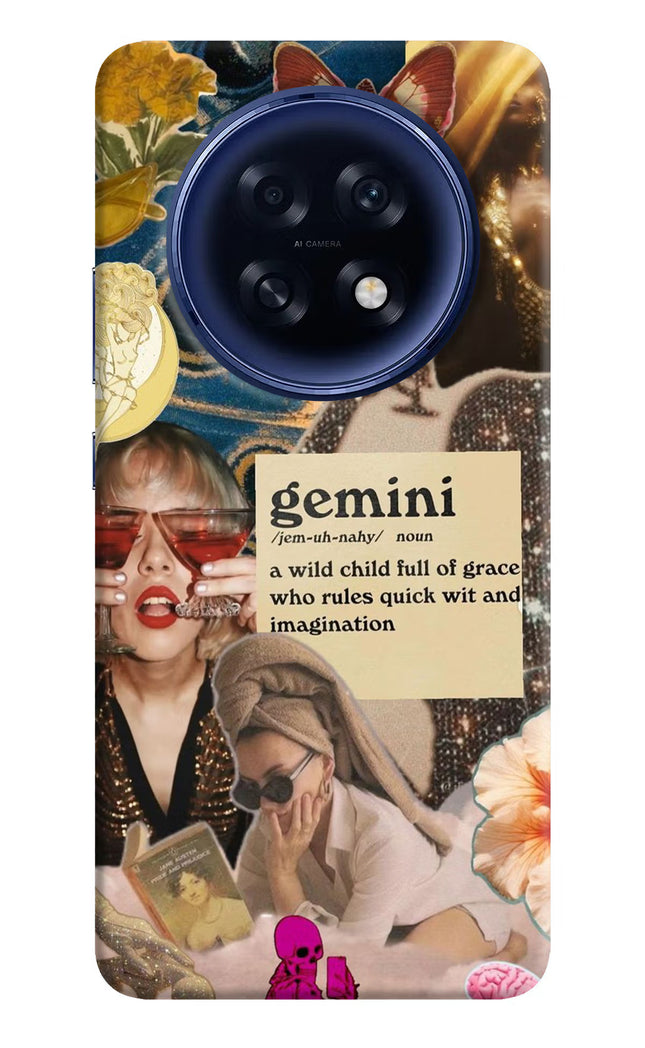 Gemini Zodiac Oppo F31 Pro Plus 5G Hard Case Back Cover by Casekaro