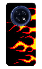 Side Sweep Flames Oppo F31 Pro Plus 5G Hard Case Back Cover by Casekaro