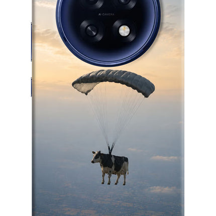 Skydiving Cow Oppo F31 Pro Plus 5G Hard Case Back Cover by Casekaro