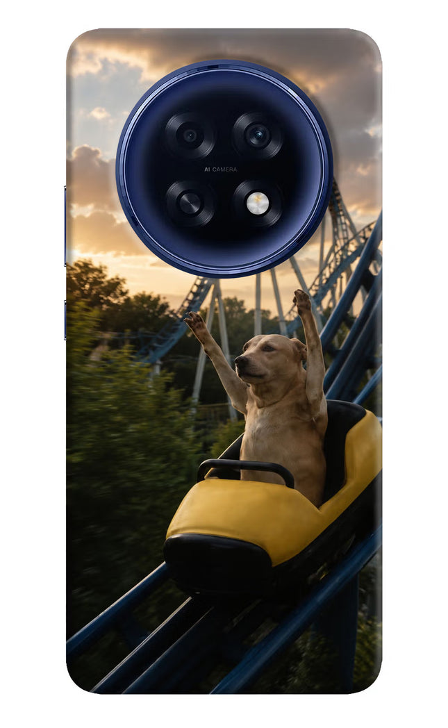 Rollercoaster Dog Oppo F31 Pro Plus 5G Hard Case Back Cover by Casekaro