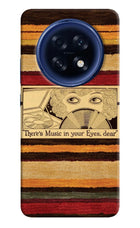 Vinyl Stripes Oppo F31 Pro Plus 5G Hard Case Back Cover by Casekaro