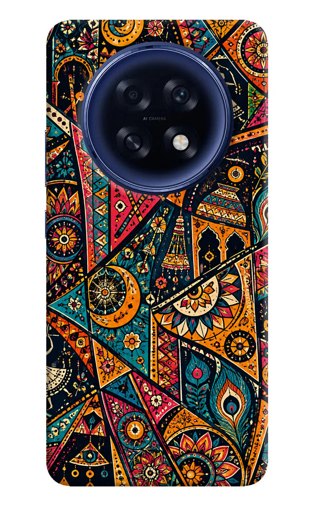 Folk Print Oppo F31 Pro Plus 5G Hard Case Back Cover by Casekaro