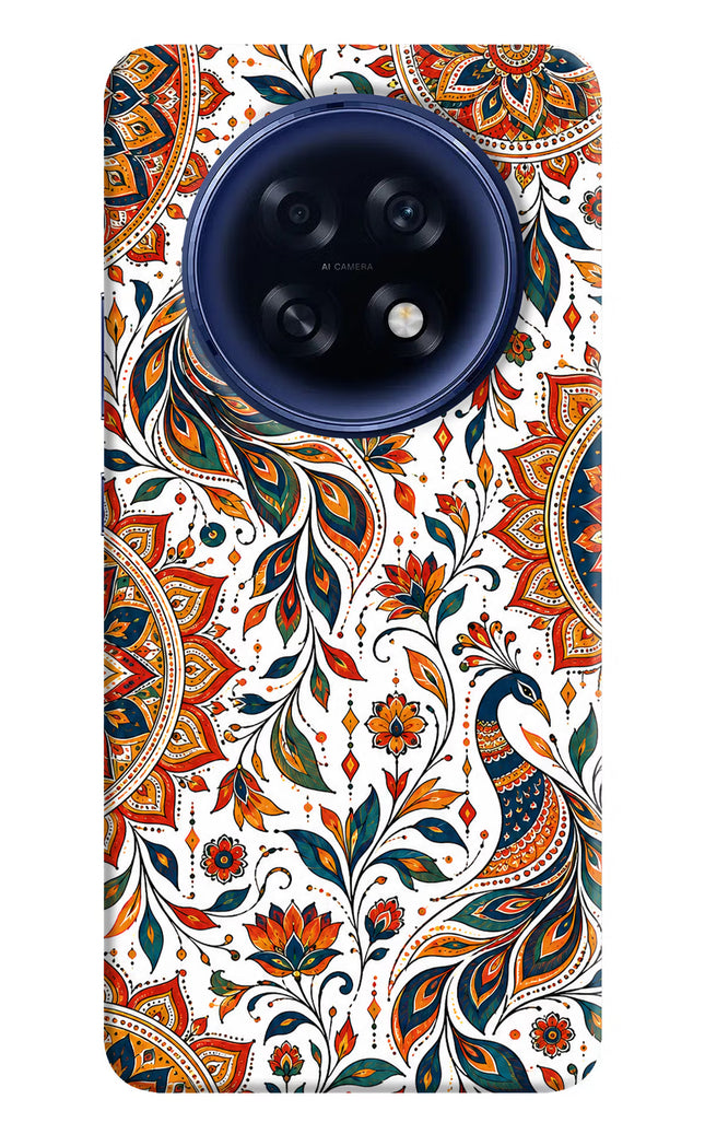 White Mayura Oppo F31 Pro Plus 5G Hard Case Back Cover by Casekaro