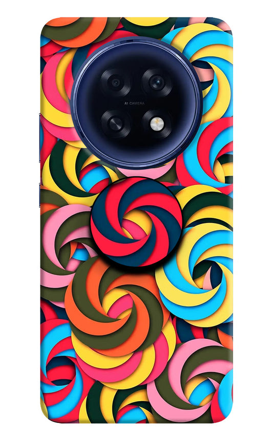 Spiral Pattern Oppo F31 Pro Plus 5G Pop Case by Casekaro