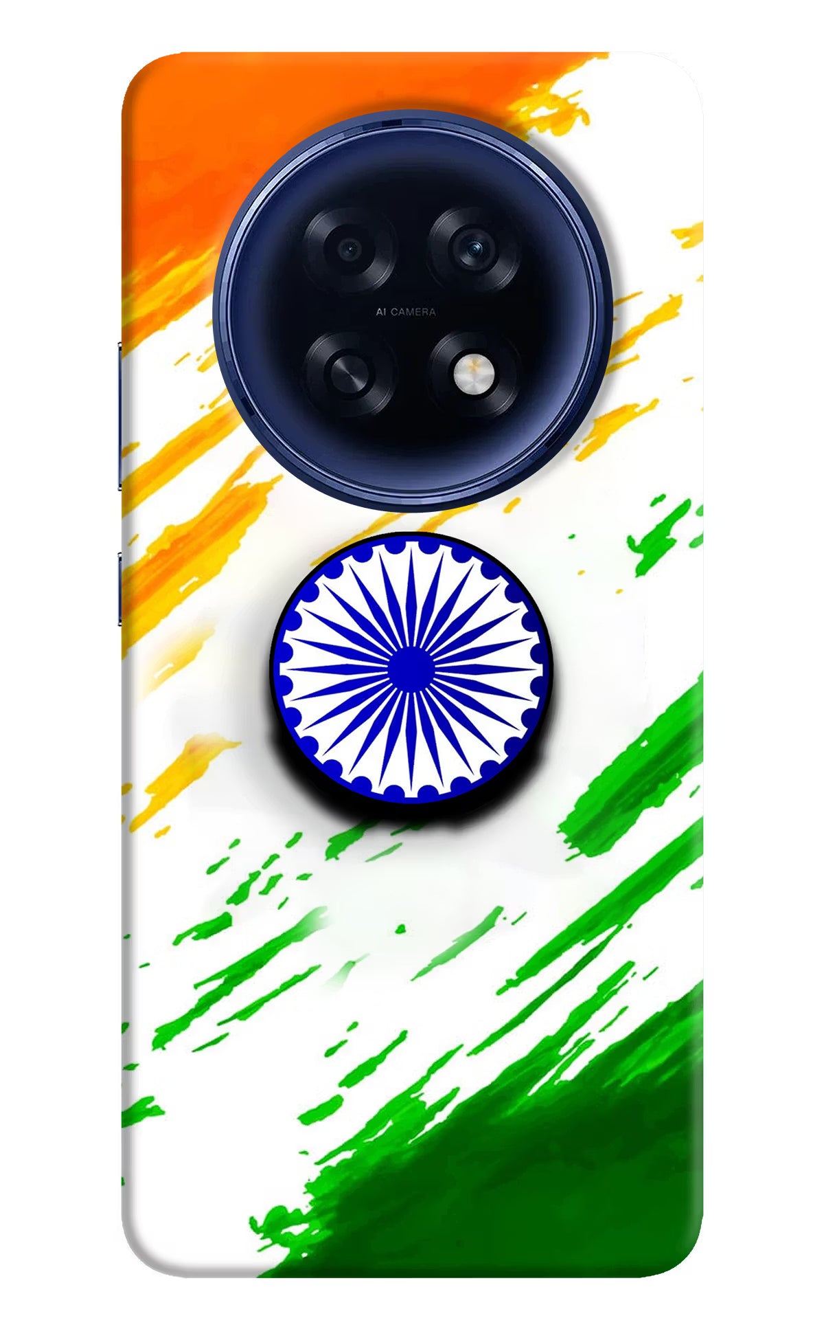 Indian Flag Ashoka Chakra Oppo F31 Pro Plus 5G Pop Case by Casekaro