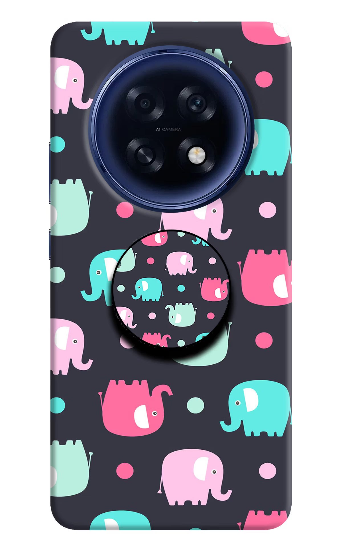Baby Elephants Oppo F31 Pro Plus 5G Pop Case by Casekaro