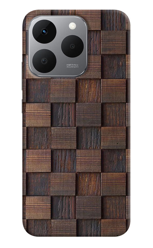 Wooden Cube Design Realme 15T 5G Back Cover