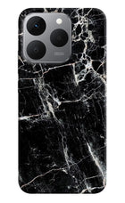 Black Marble Texture Realme 15T 5G Back Cover