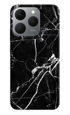 Black Marble Pattern Realme 15T 5G Back Cover