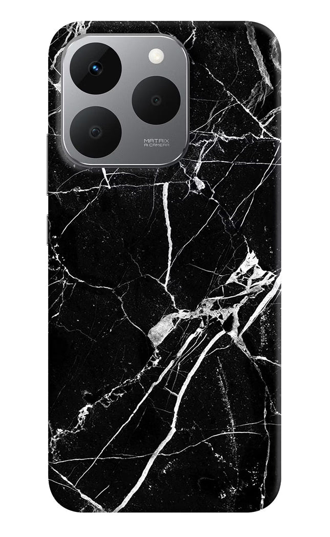 Black Marble Pattern Realme 15T 5G Back Cover