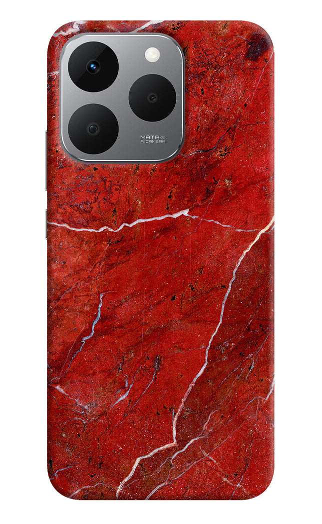 Red Marble Design Realme 15T 5G Back Cover