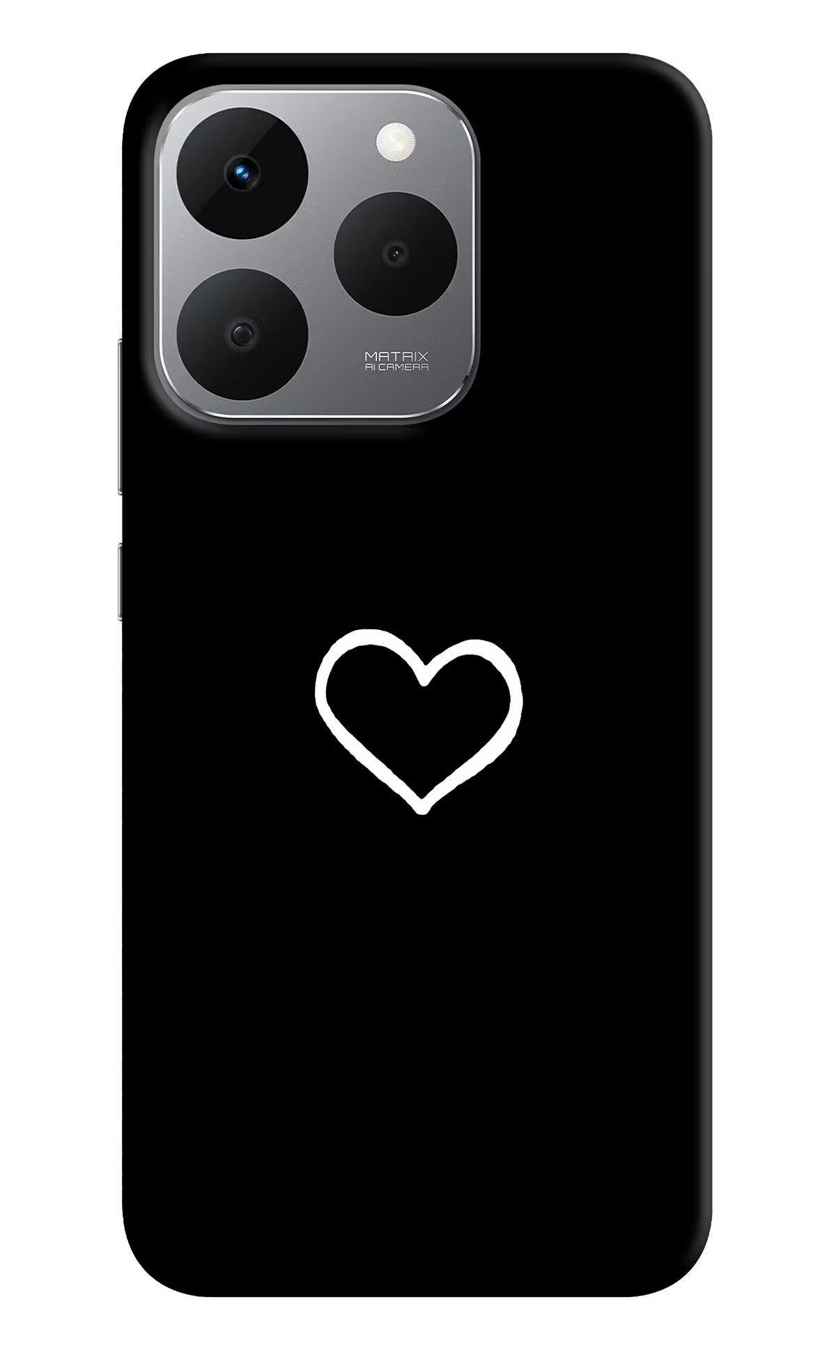 Heart Realme 15T 5G Back Cover